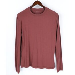 No Bull Shirt Men Large Red Performance Training Running Stretch Wool Base Layer